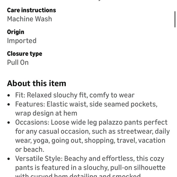 Dokotoo Women's Pink Wide Leg Pants - Picture 3 of 10